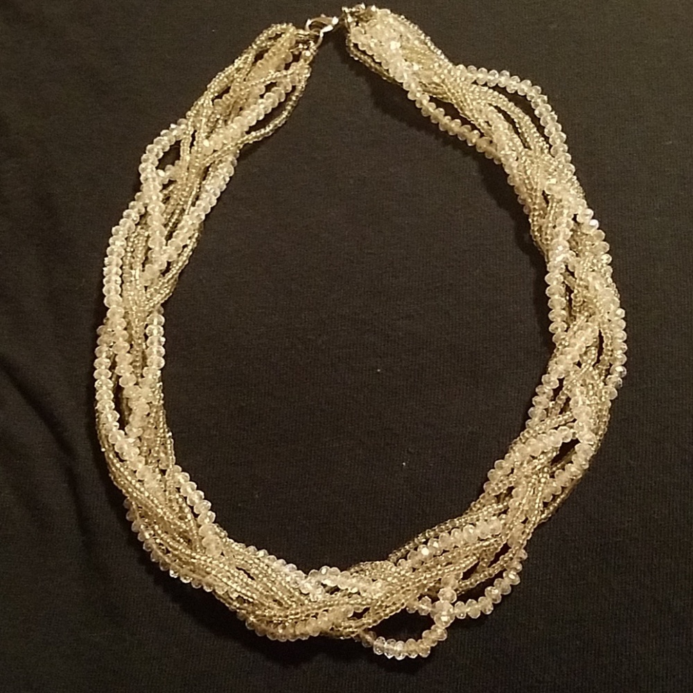 Beaded necklace.